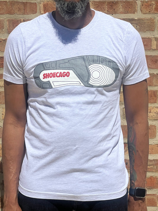 SHOECAGO Sole T-Shirt (Heather Grey)