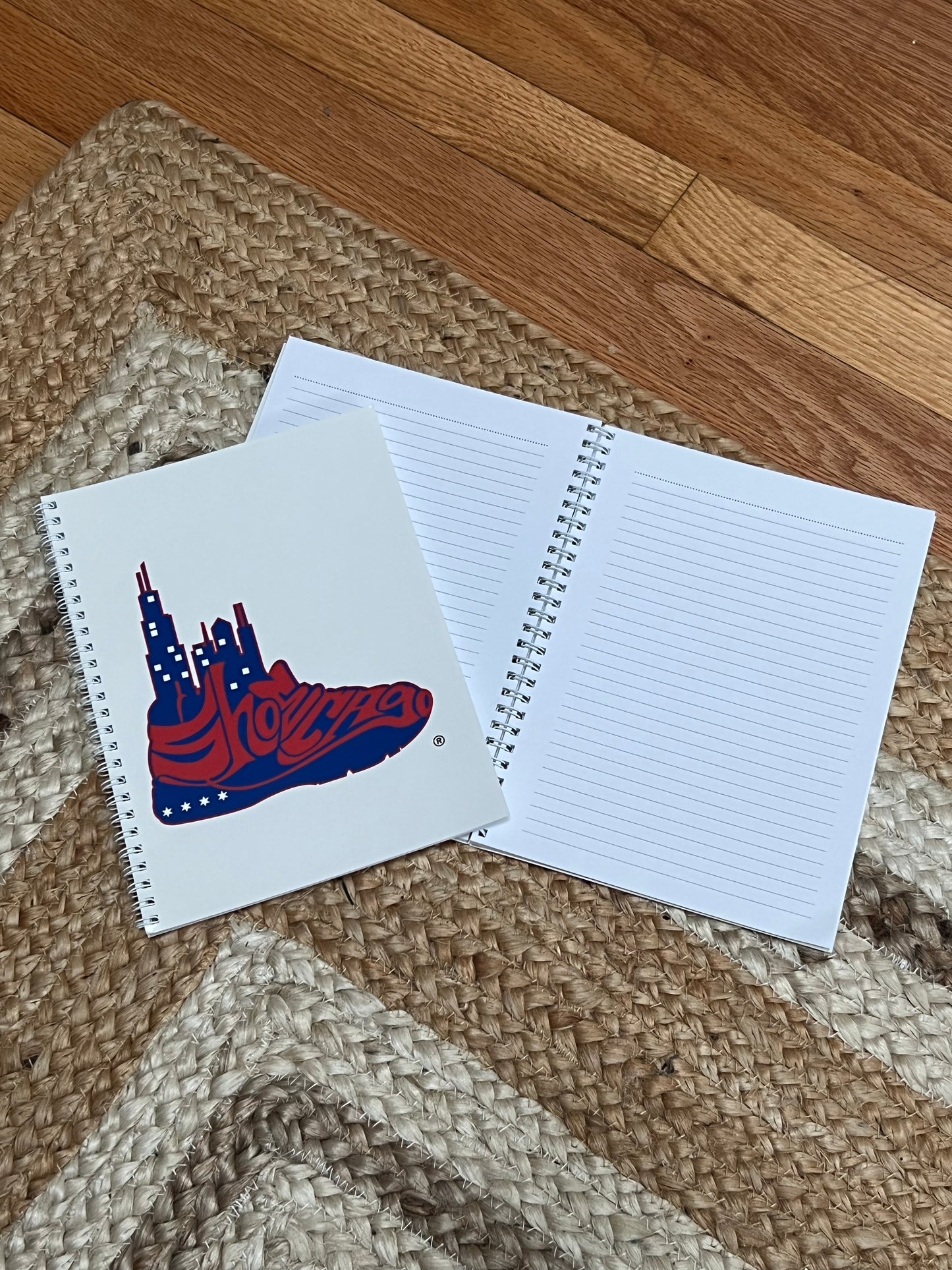 Small Notebook White (Old School Logo)