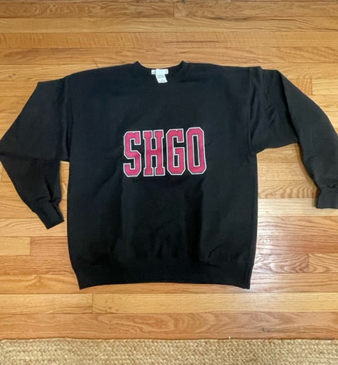 Sweatshirt SHGO abbreviation Red and Black